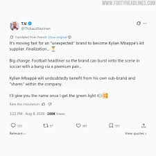 Kylian Mbappé Reportedly Set to Sign With "Unexpected" Brand in Major Boot Deal