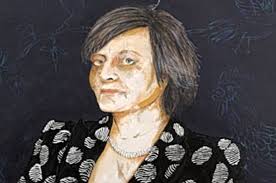 Guess who: This portrait of Cherie Blair needed to undergo an emergency correction after artist Adam Birtwistle got the colour of her eyes wrong - article-2262619-16F39785000005DC-261_634x420