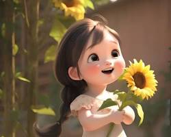 صورة Cute cartoon girl