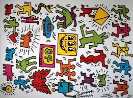 Risultati immagini per immagini keith haring