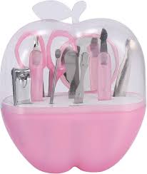 Panysilioer Nail Care 9 Piece Cutter Clipper Pedicure Kit Gift Professional FingerandToe Nail Care Scissors Press Fashion | Buy Now with Express International Delivery | GoSupps.com