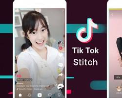 Image of Tính năng stitch trên TikTok