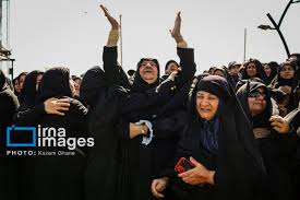 تشییع شهید نیروی هوایی ارتش در نایین