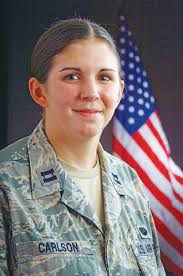 Illinois Wesleyan: From IWU Magazine - Fall 2010 - Sarah Carlson - Air Force - Iraq - Judicial system - carlson_portrait_330