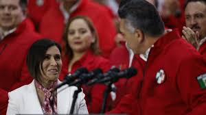 “Alito” Moreno presenta a los “Defensores de México”, coordinados por Rosario Robles