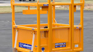 Crane man basket vs forklift man basket