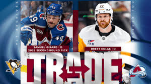 Avalanche Acquire Brett Kulak in Trade with Penguins