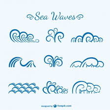 Resultado de imagen de DIBUJO DE OLAS EN LA CARA