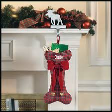 Image result for dog bone christmas stocking