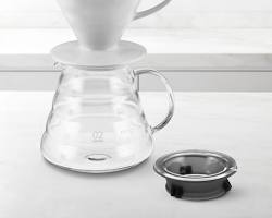 Image of Hario V60 pour over coffee maker