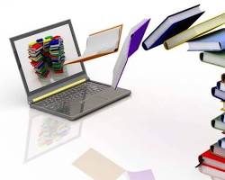 صورة الكتب الإلكترونية عبر الإنترنت