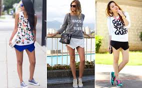 Resultado de imagem para look tenis casual comsaia