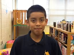 Name: Arturo Quiroz. Grade: 5th. School: Benteen Elementary. Arturo is a gifted student from Benteen who is selected as a candidate for the Ben Carson ... - img_1548