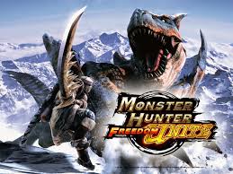 Hasil gambar untuk gambar monster hunter psp