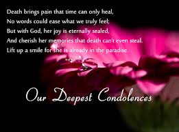Condolence Messages Messages, Greetings and Wishes - Messages ... via Relatably.com