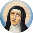 Sainte Christine Ciccarelli († 1543), religieuse augustine. Moniale de l&#39;Ordre de St Augustin, elle était la prieure du monastère de l&#39;Aquila dans les ... - stechr10