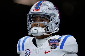 Ole Miss camo helmets explained. What Rebels are wearing in Sugar Bowl vs Georgia