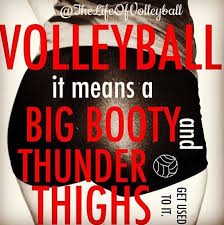 volleyball quotes | KASIE&#39;S ROOM! | Pinterest | Thunder Thighs ... via Relatably.com