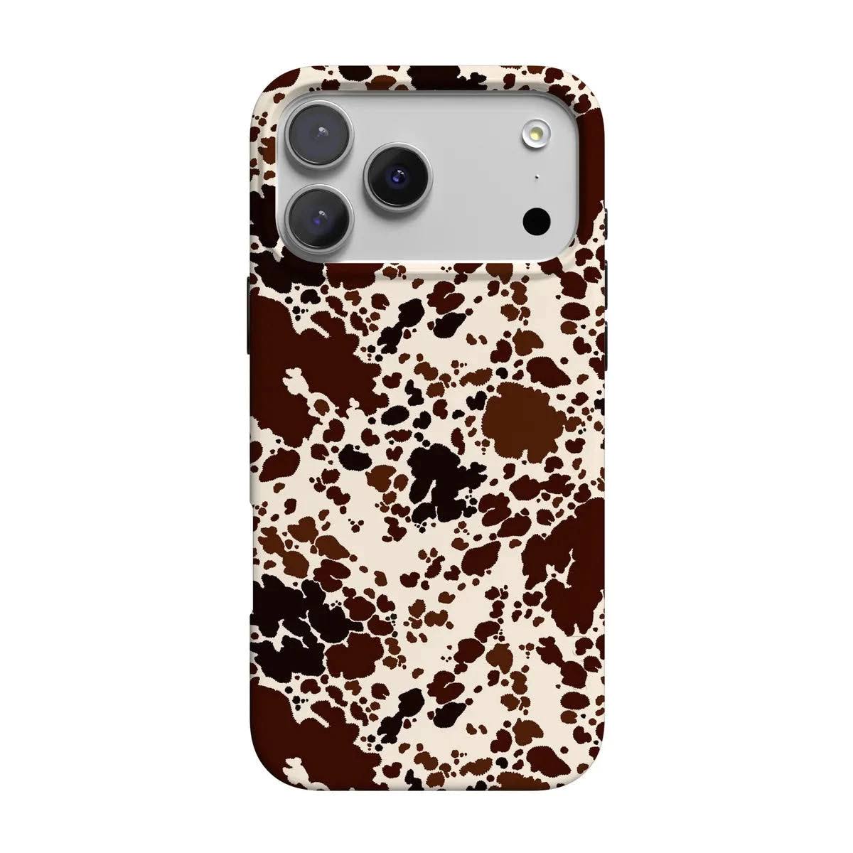 Casely iPhone 17 Pro Max Compatible with MagSafe Cowgirl Envy | Cow Print Case Classic + MagSafe