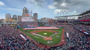 Cleveland Guardians home opener against the Chicago Cubs, April 3, 2026