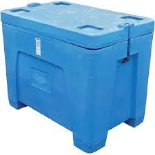 Polar® PB11 - 82 Gallon Insulated Bin w/Drain (11 cu ft)