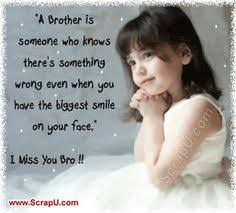 Missing you brother on Pinterest | Miss You, I Miss You and Grief via Relatably.com