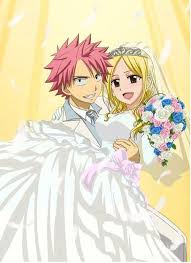 Résultat de recherche d'images pour "fairy tail lucy enceinte de natsu"