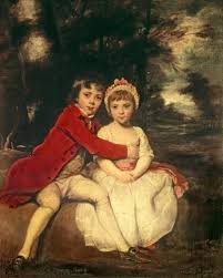 John Parker and his sister Theresa - Sir Joshua Reynolds als ...