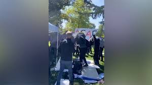 Protest Disrupts Turning Point USA Event at UC Davis Campus