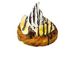 サンマルクカフェ デニブラン チョコバナナの画像