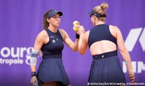 Luisa Stefani vence e fica a 1 vitória do bicampeonato em Estrasburgo