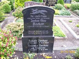 Grab von Jakob Decker (27.01.1891-09.03.1953), Friedhof Plaggenburg - pl391