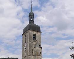 Façade de l'église SaintLaurent d'Ornans