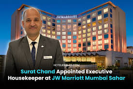 Surat Chand Appointed Executive Housekeeper at JW Marriott Mumbai Sahar