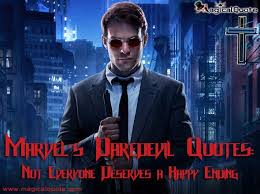 Marvel&#39;s Daredevil Quotes: Not Everyone Deserves a Happy Ending ... via Relatably.com