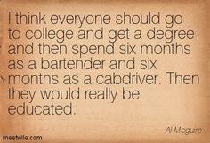 Bartender Quotes Pinterest&#39;te | Bira Içme Sözleri via Relatably.com