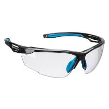 Portwest PS37 Anthracite KN Safety Glasses Clear PS37CLR