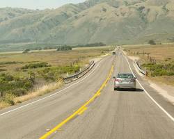 Image of car on a highway