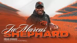 JaMarcus Shephard Named Oregon State Head Football Coach