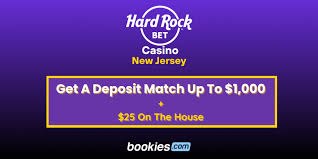 Hard Rock Bet Casino NJ Bonus (April 2026): Score Up to $1,000 Deposit Bonus + $25 Extra
