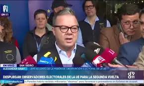 Jefe adjunto de la Misión de Observación Electoral: “El objetivo es seguir las campañas en todo el país y reunirnos tanto con los partidos políticos como con las autoridades electorales”