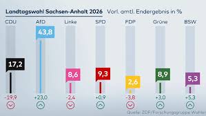 Sachsen-Anhalt: Bei der Briefwahl liegen AfD und CDU plötzlich gleichauf – das sind die Erklärungsansätze — WELT