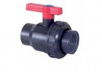 PVC Valves | PVC Single Union Ball Valve Metric