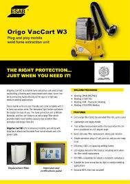 ESAB Origo VacCart W3 | CIGWELD