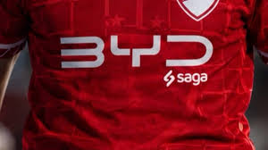 BYD assume maior patrocínio máster de campeão brasileiro após fim das bets no Brasil