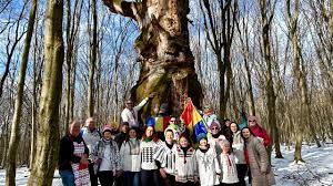 Mica Unire, marcată prin Hora Unirii la un stejar vechi de 700 de ani, în…