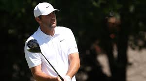 Scottie Scheffler competing at the CJ Cup Byron Nelson