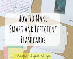 student creating a study schedule and using flashcards की इमेज