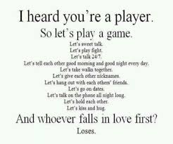 ya. lets play the game called catching feelings. its only fair if ... via Relatably.com