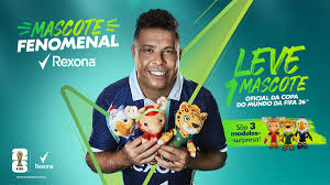 Mascote Fenomenal: Rexona aposta em pelúcias colecionáveis em promoção para a Copa